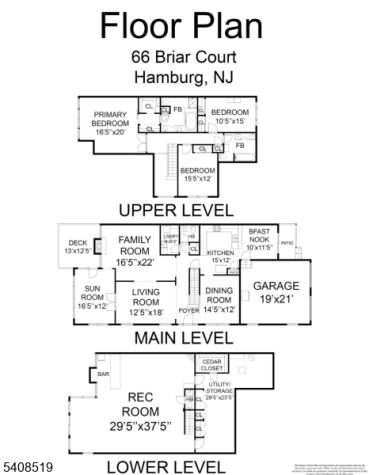66 Briar Court Hardyston NJ 07419