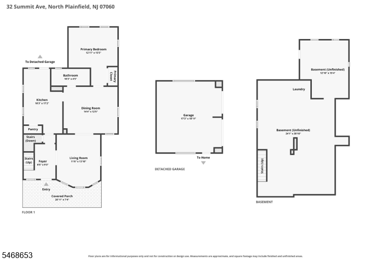 32 Summit Avenue North Plainfield NJ 07060
