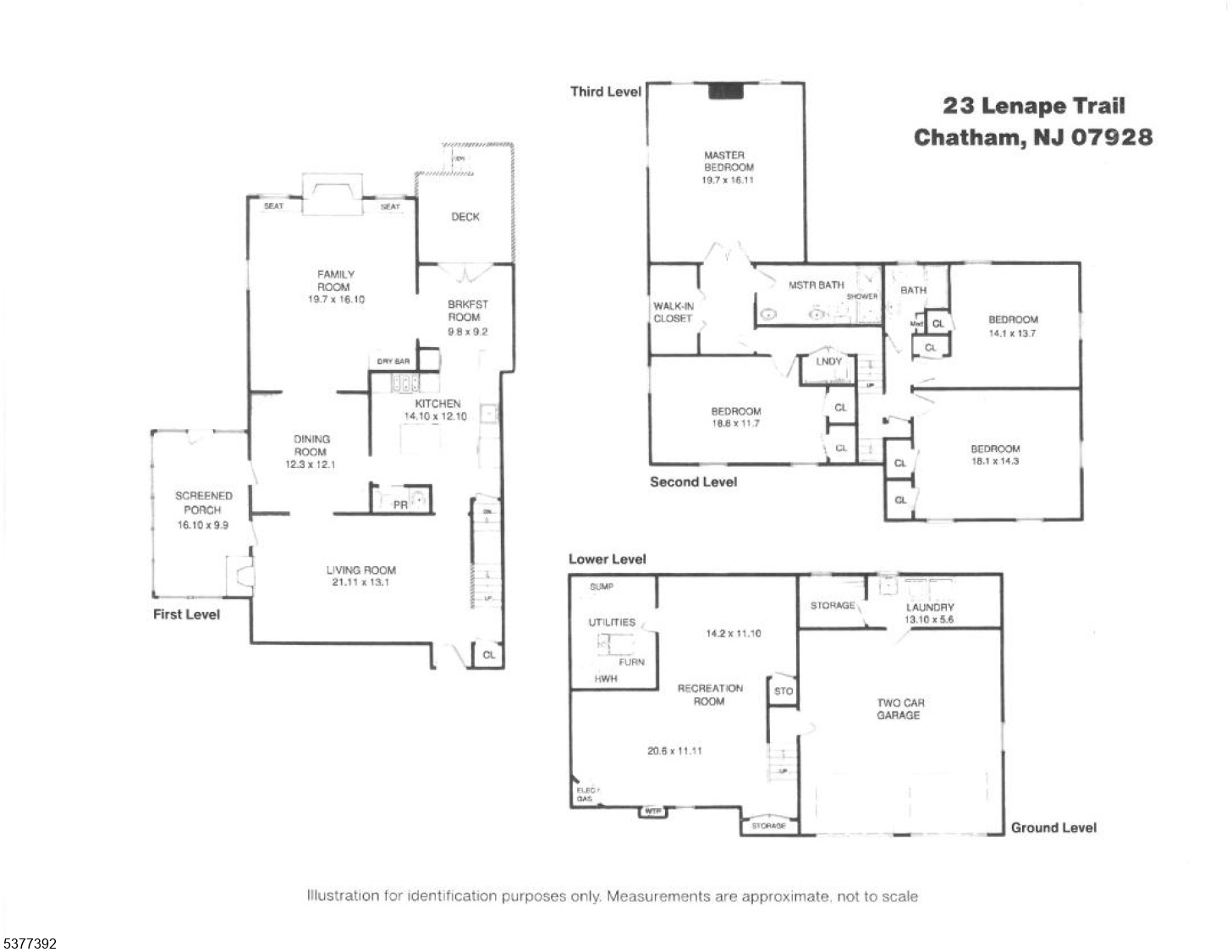 23 Lenape Trail Chatham NJ 07928