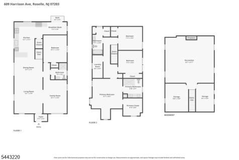 609 Harrison Avenue Roselle NJ 07203