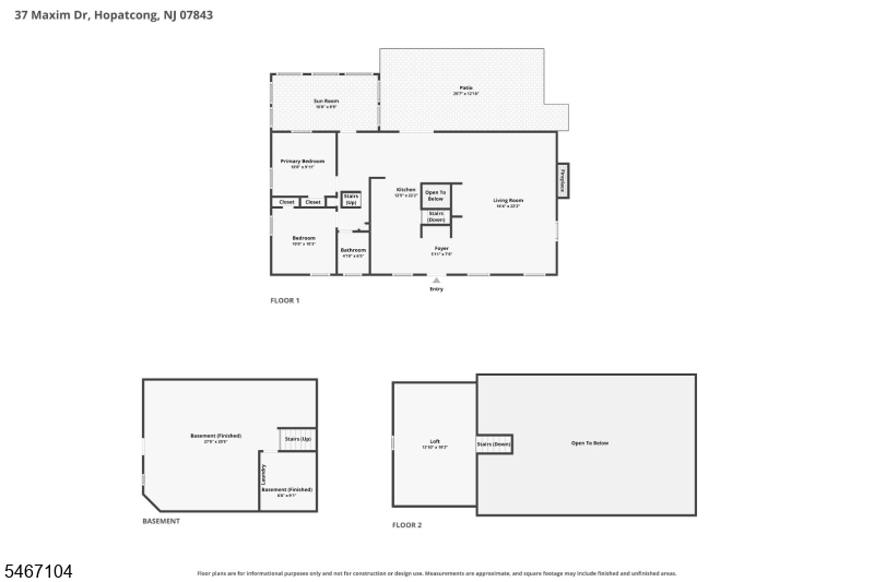 37 Maxim Drive Hopatcong NJ 07843