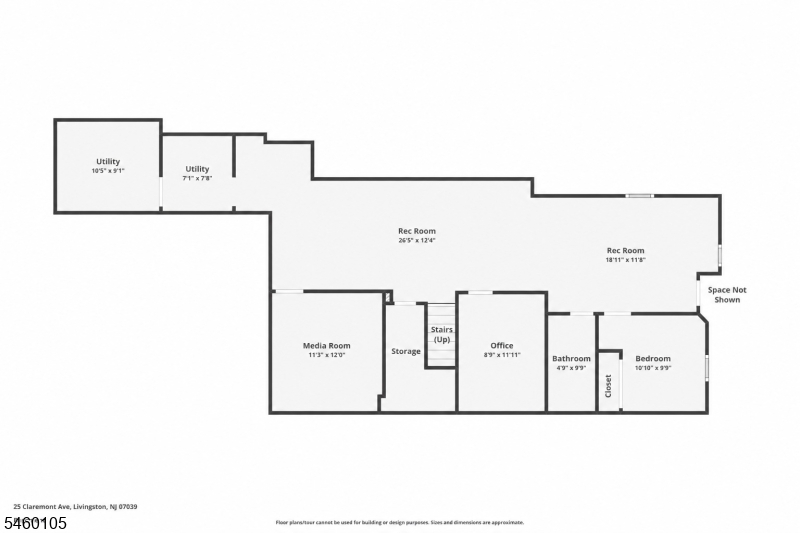 25 Claremont Avenue Livingston NJ 07039