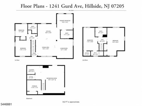 1241 Gurd Avenue Hillside NJ 07205
