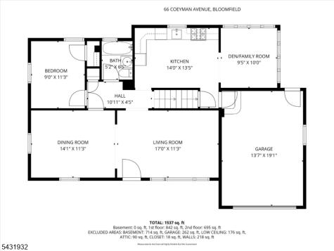 66 Coeyman Avenue Bloomfield NJ 07003