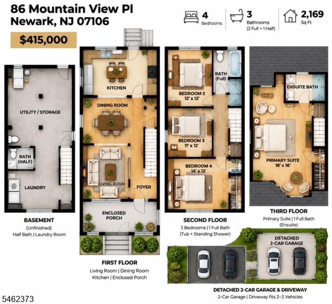 86 Mountain View Place Newark NJ 07106