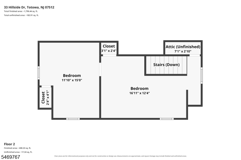 33 Hillside Drive Totowa NJ 07512