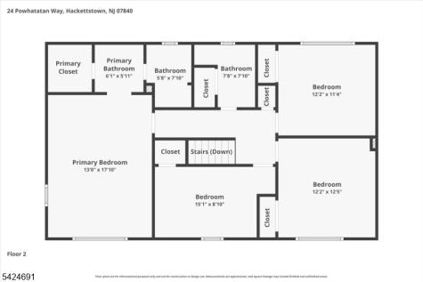 24 Powhatatan Way Mount Olive NJ 07828