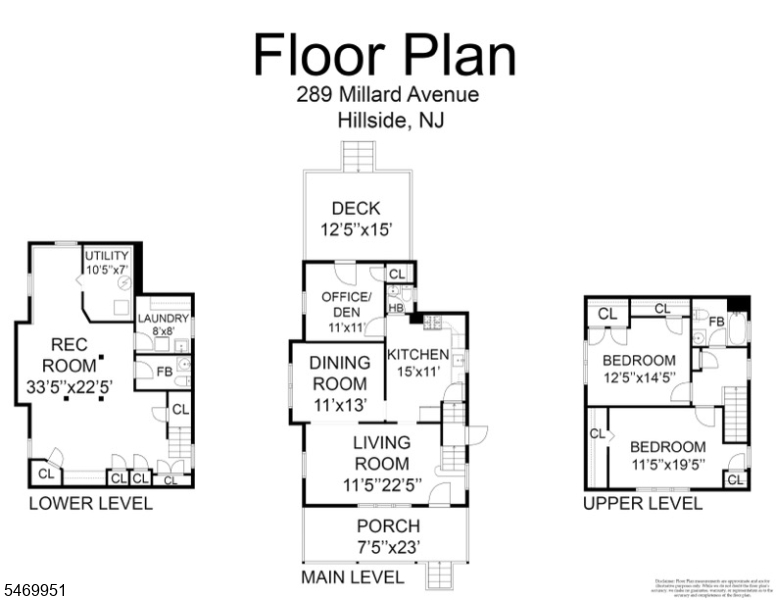 289 Millard Avenue Hillside NJ 07205