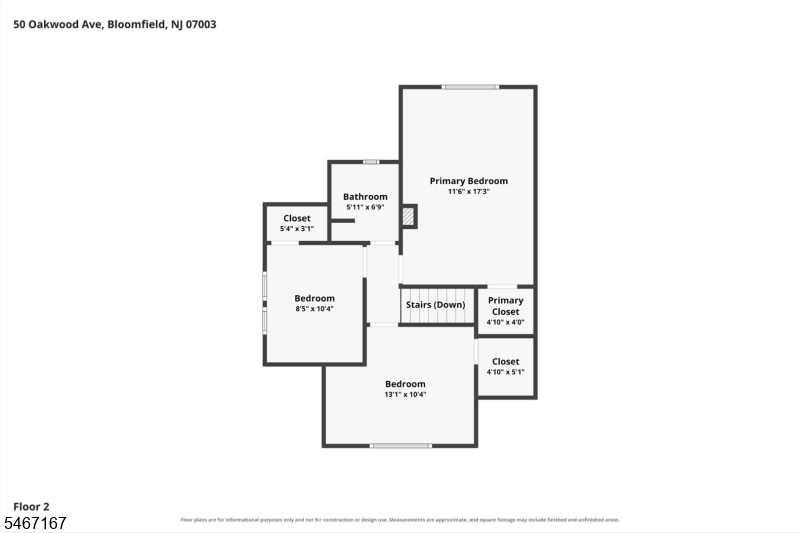 50 Oakwood Avenue Bloomfield NJ 07003