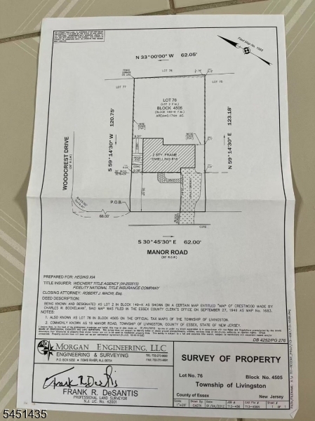 18 Manor Road Livingston NJ 07039