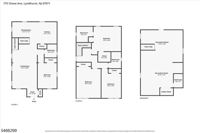 775 Chase Avenue Lyndhurst NJ 07071
