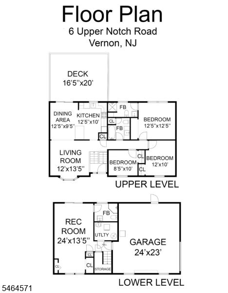 6 Upper Notch Road Vernon NJ 07461