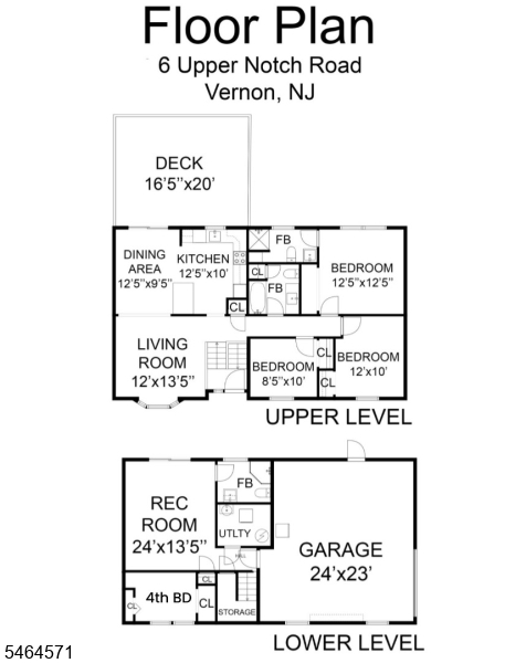 6 Upper Notch Road Vernon NJ 07461