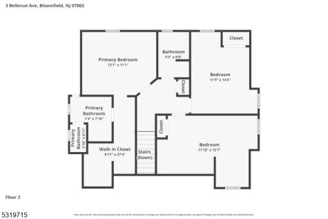 3 Bellevue Avenue Bloomfield NJ 07003