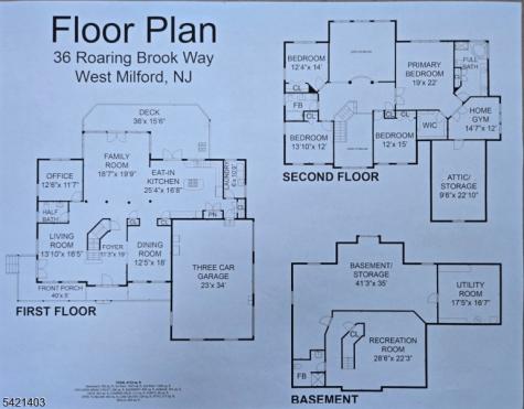 36 Roaring Brook Way West Milford NJ 07480