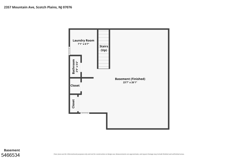 2357 Mountain Avenue Scotch Plains NJ 07076