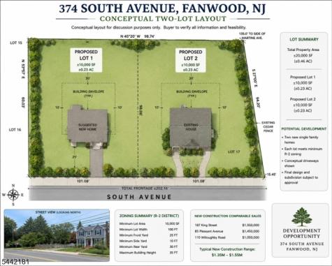 374 South Avenue Fanwood NJ 07023