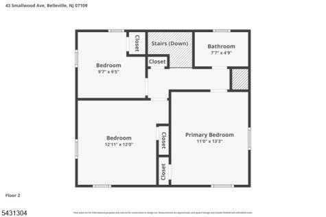 43 Smallwood Avenue Belleville NJ 07109