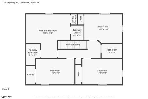 126 Bayberry Road Toms River Township NJ 08735
