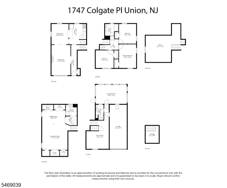 1747 Colgate Place Union NJ 07083