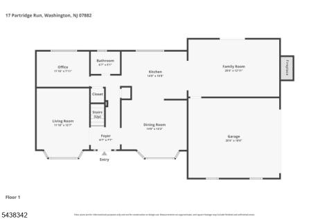 17 Partridge Run Washington NJ 07882