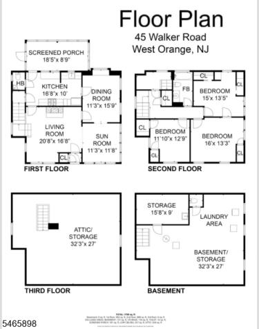 45 Walker Road West Orange NJ 07052