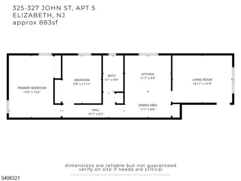 325 John Street Apt 5 Elizabeth NJ 07202