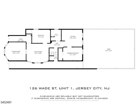 126 Wade Street Jersey City NJ 07305