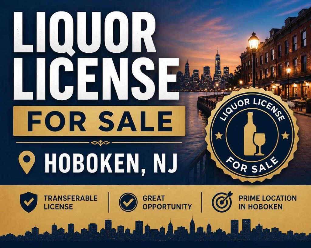 Class 44 Liquor License Hoboken NJ 07030