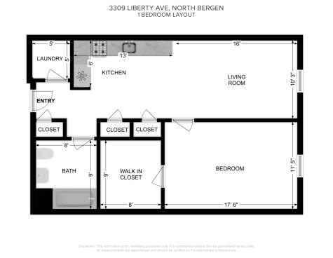 3309 Liberty Avenue North Bergen NJ 07047