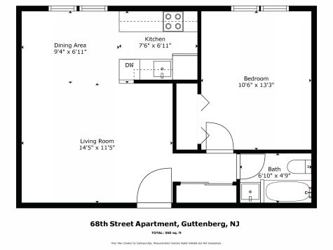 56 68th Street Guttenberg NJ 07093