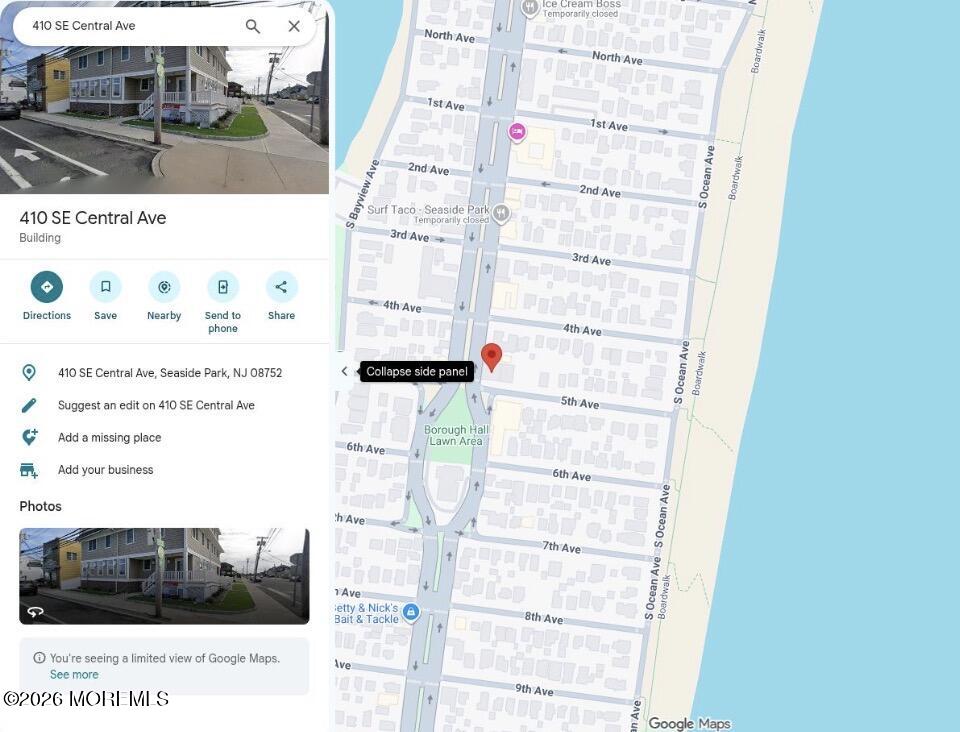 410 SE Central Avenue Seaside Park NJ 08752