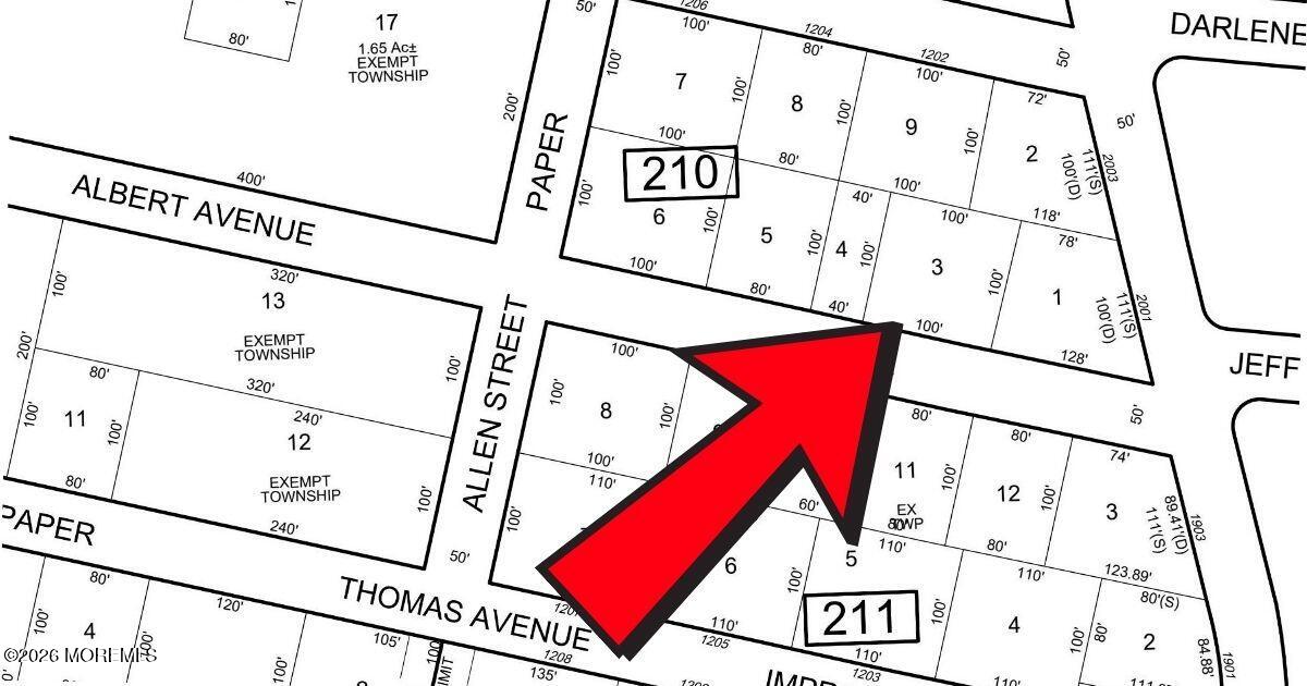 0 Albert Avenue Ocean Twp NJ 07712