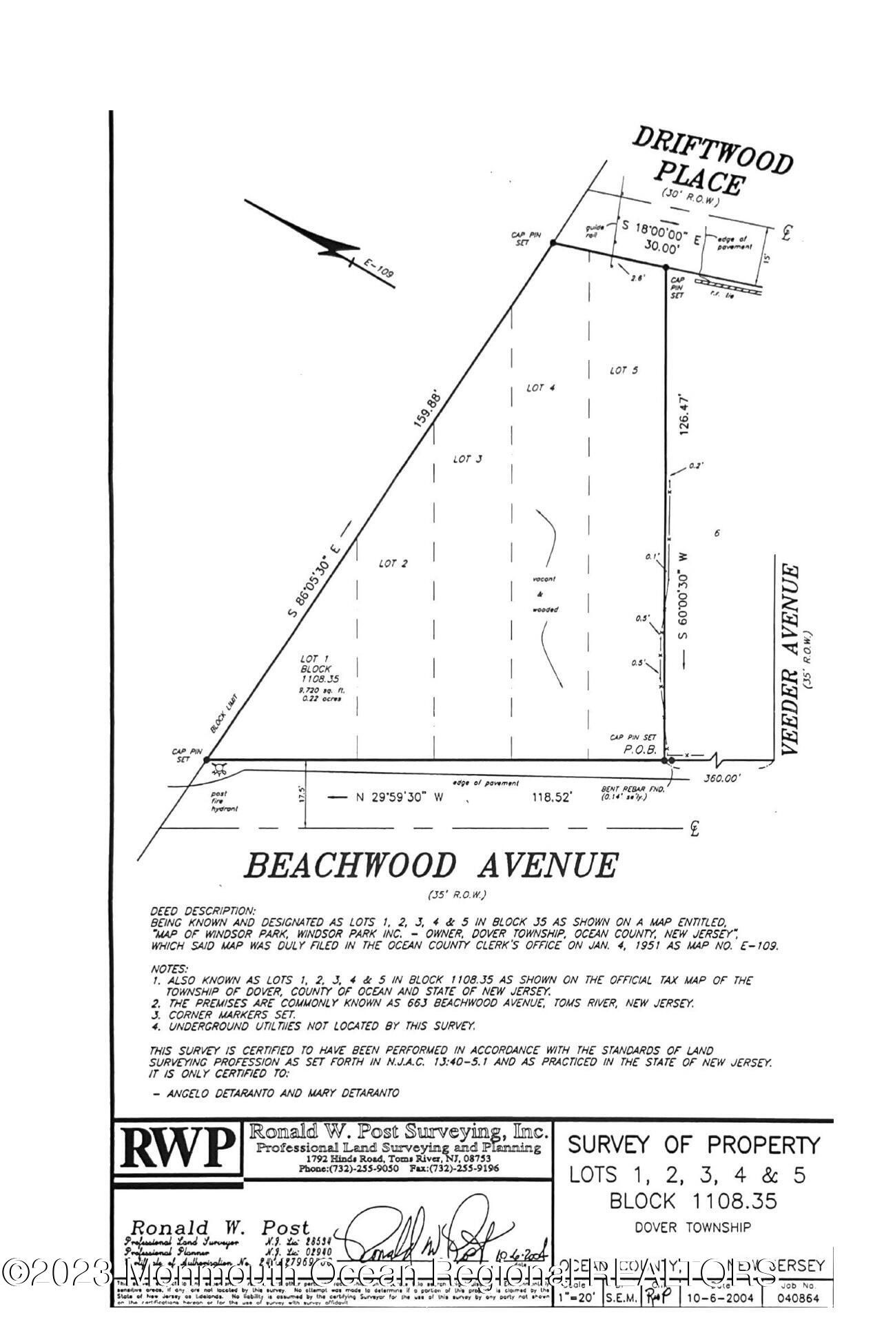 663 Beachwood Avenue Toms River NJ 08753