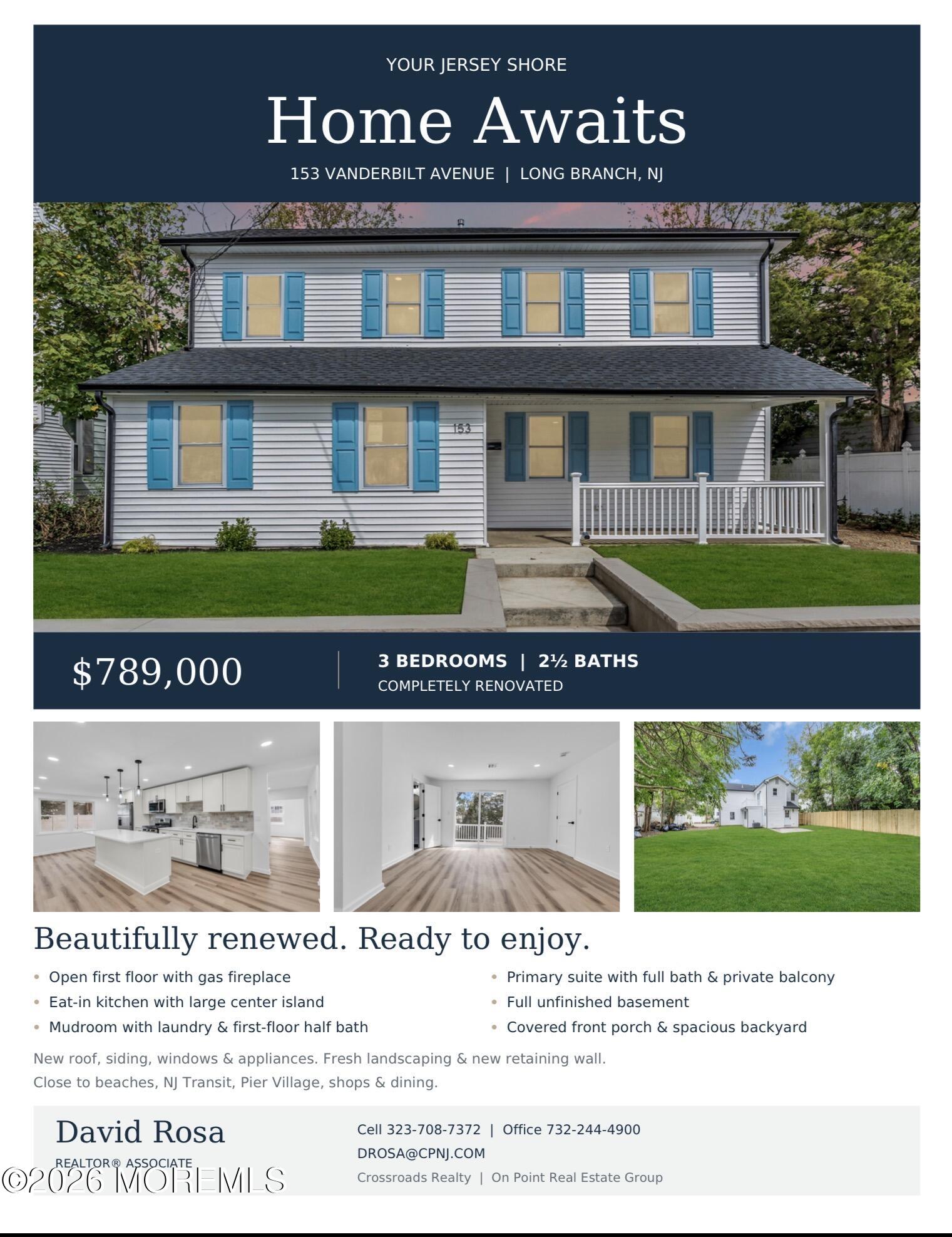 153 Vanderbilt Avenue Long Branch NJ 07740