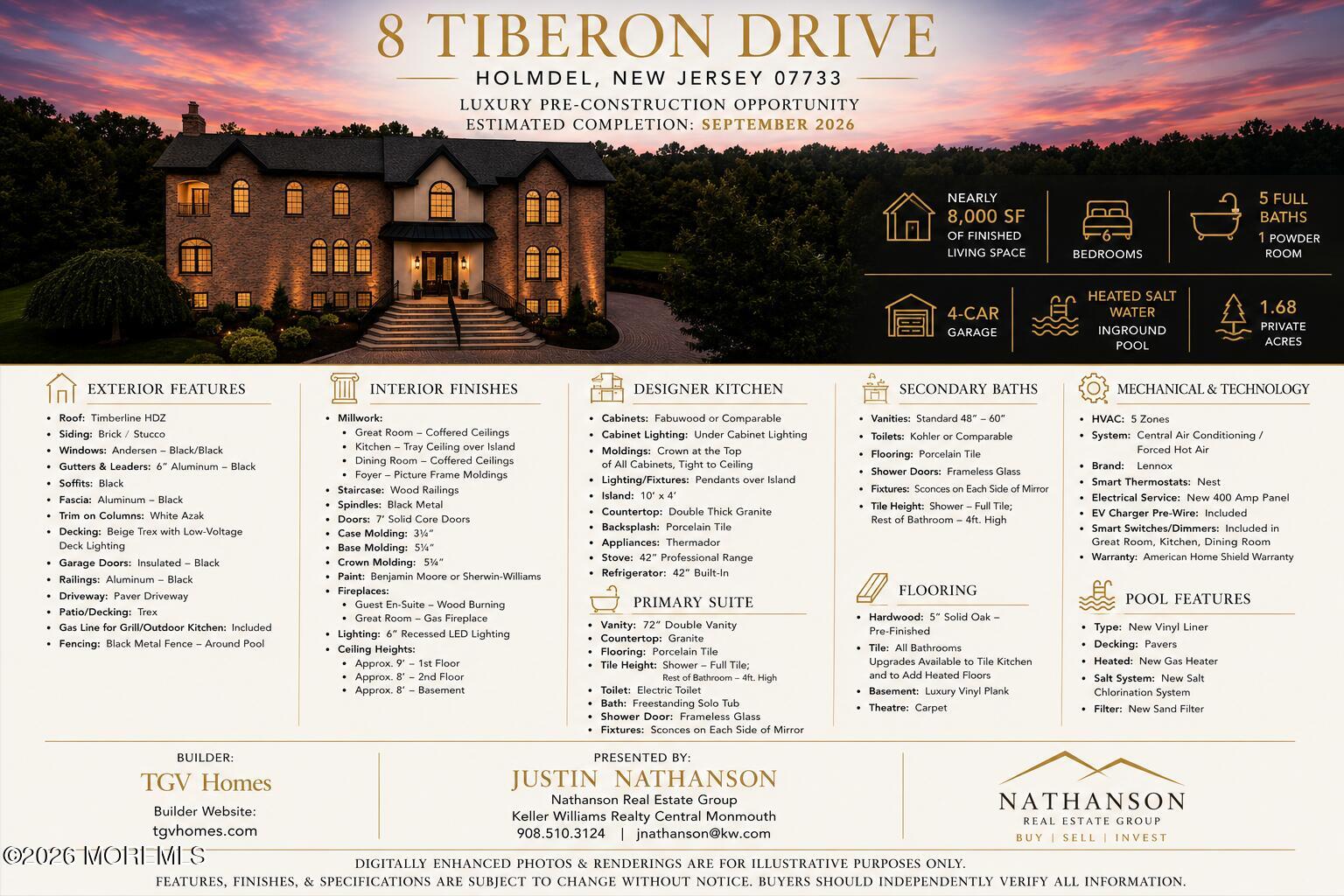 8 Tiberon Drive Holmdel NJ 07733