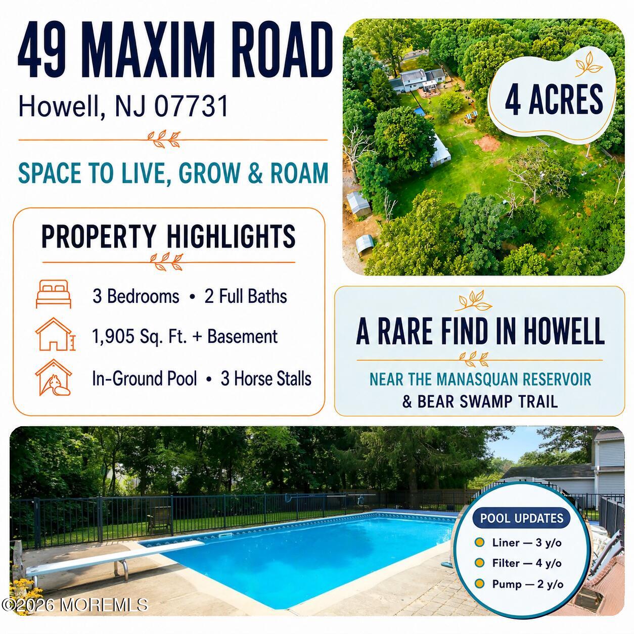 49 Maxim Road Howell NJ 07731