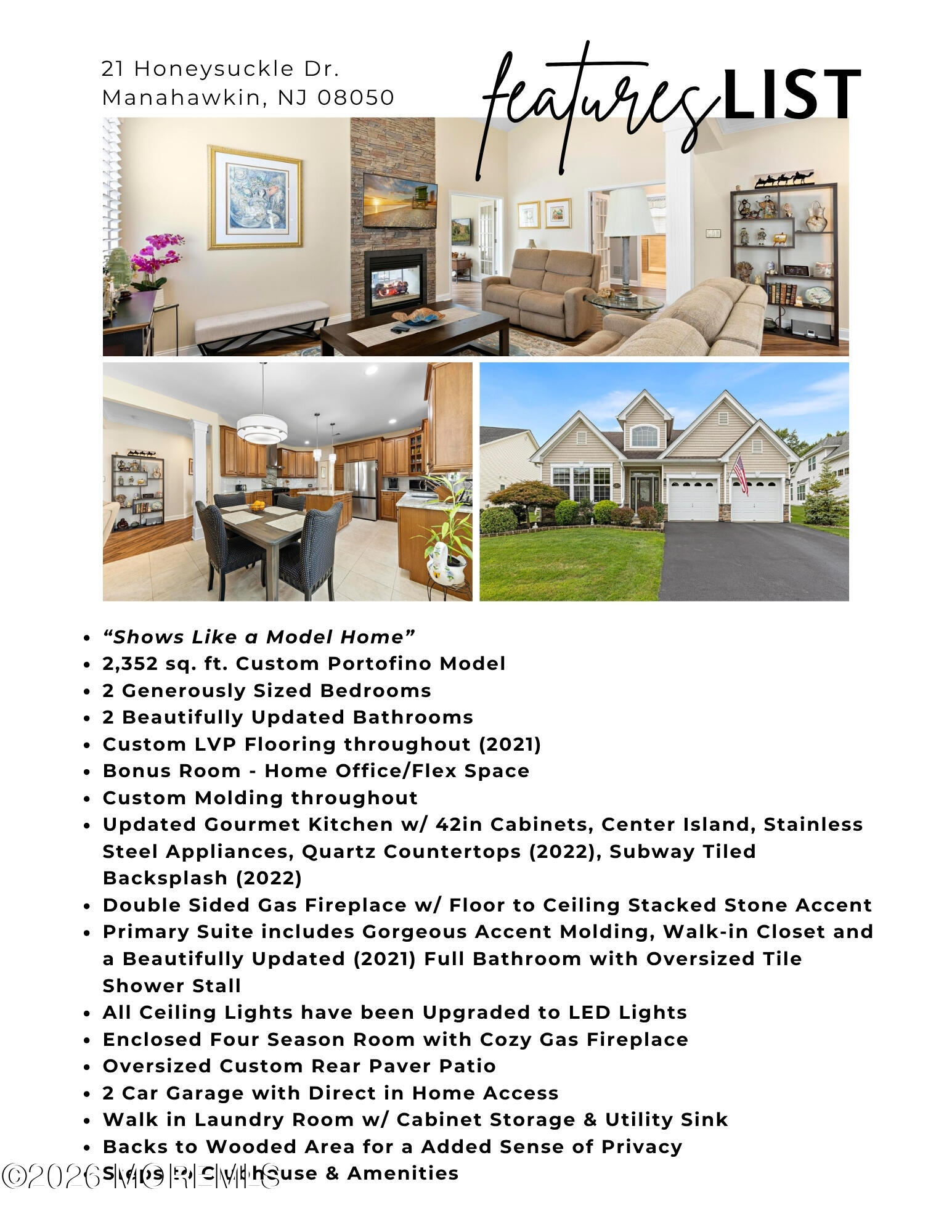 21 Honeysuckle Drive Manahawkin NJ 08050