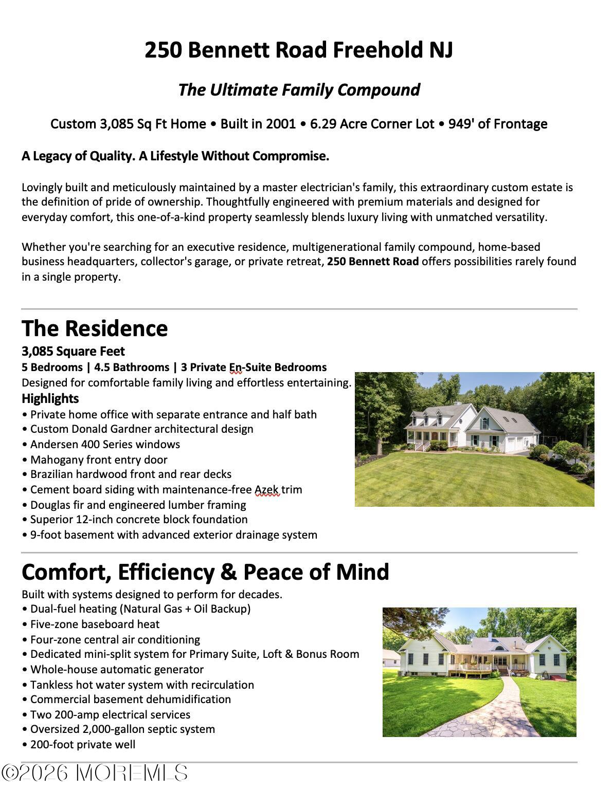 250 Bennett Road Freehold NJ 07728