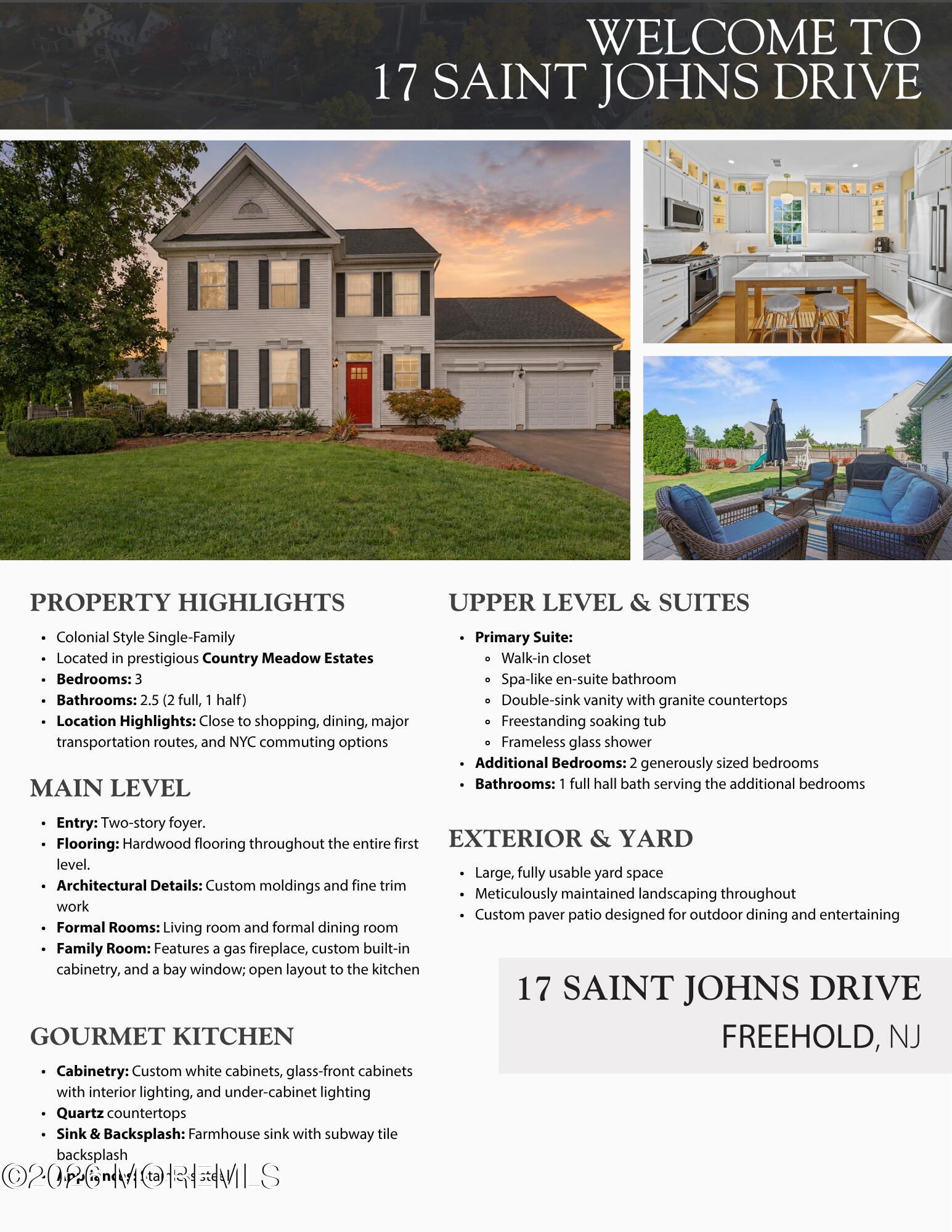 17 Saint Johns Drive Freehold NJ 07728
