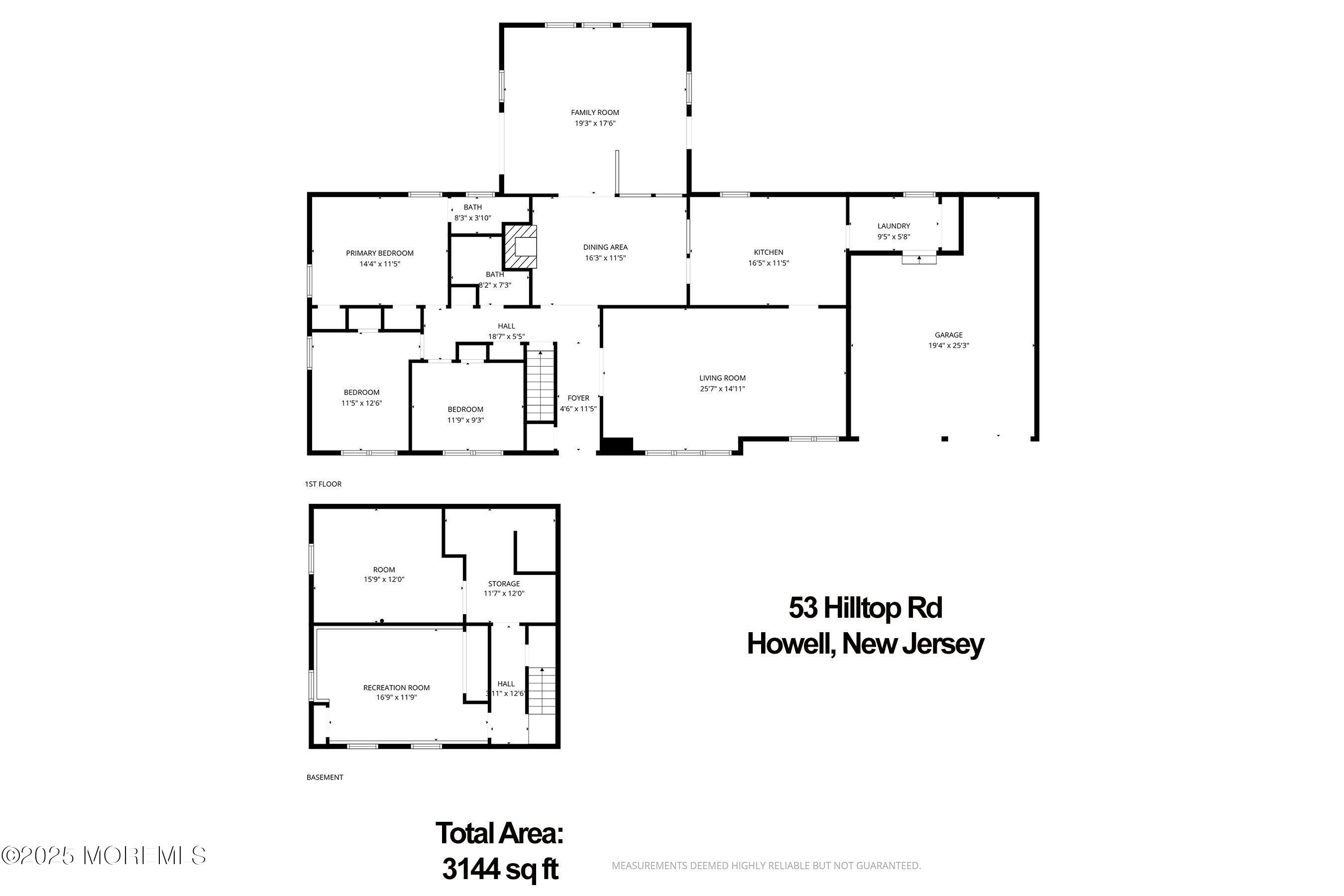 53 Hilltop Road Howell NJ 07731