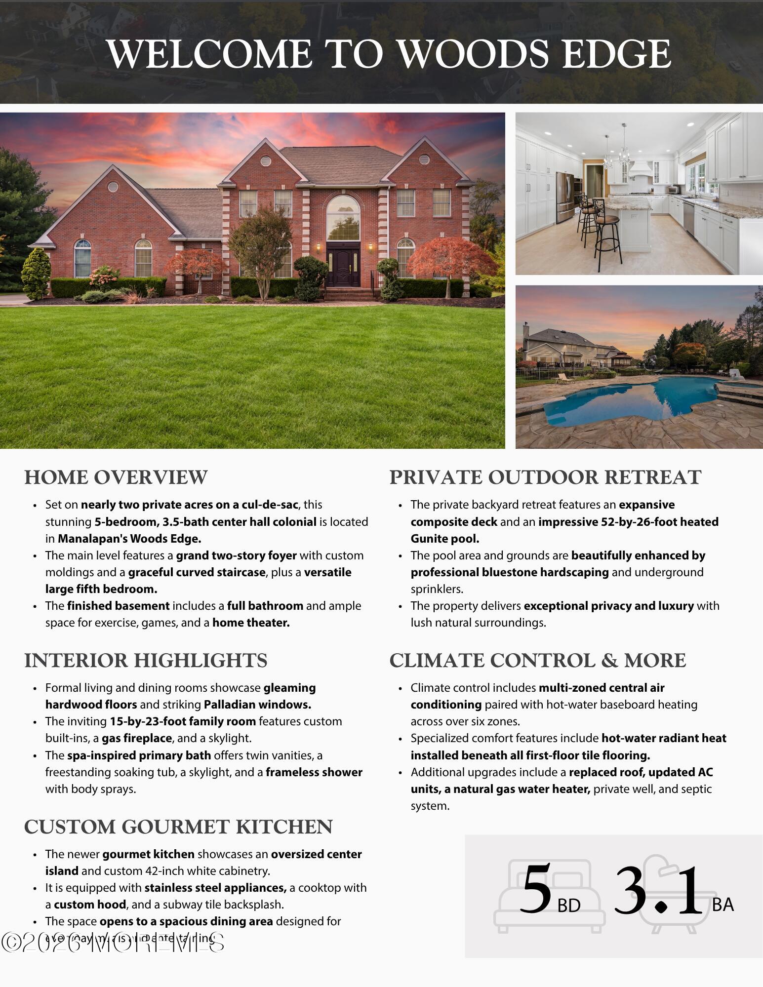 7 Kudyba Court Manalapan NJ 07726