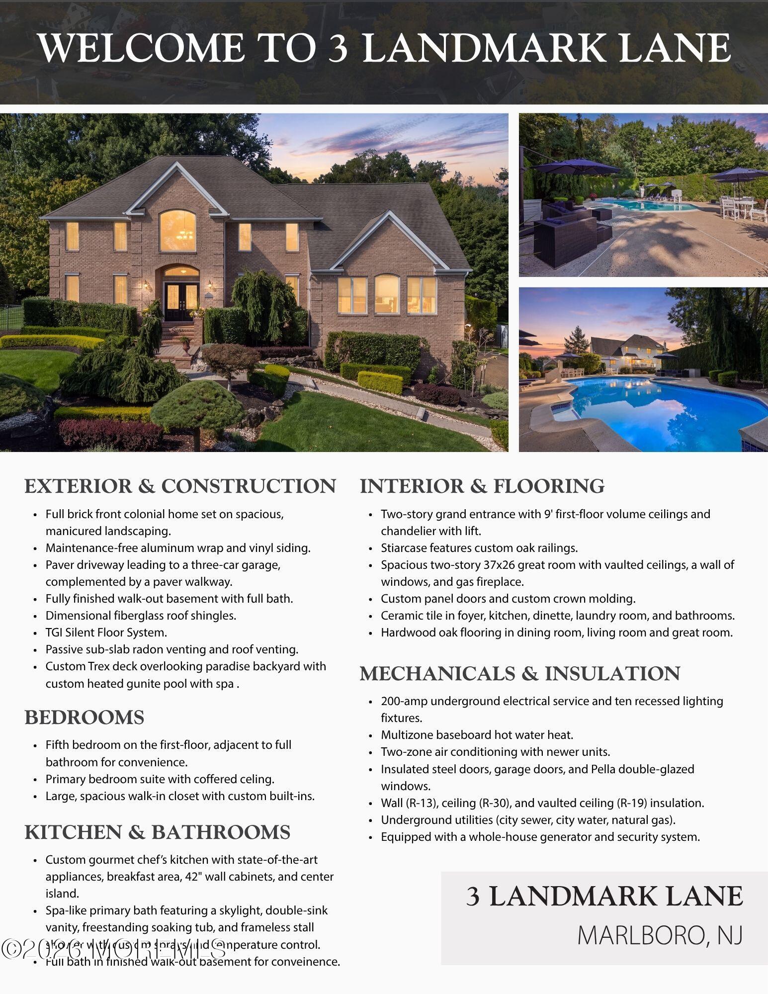 3 Landmark Lane Marlboro NJ 07746