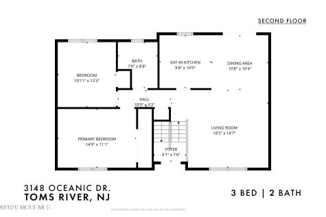 3148 Oceanic Drive Toms River NJ 08753