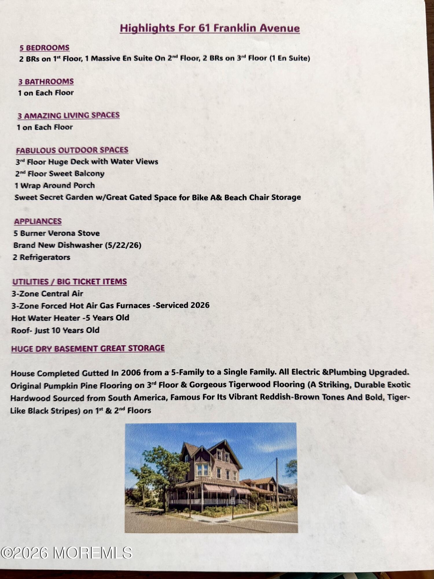 61 Franklin Avenue Ocean Grove NJ 07756