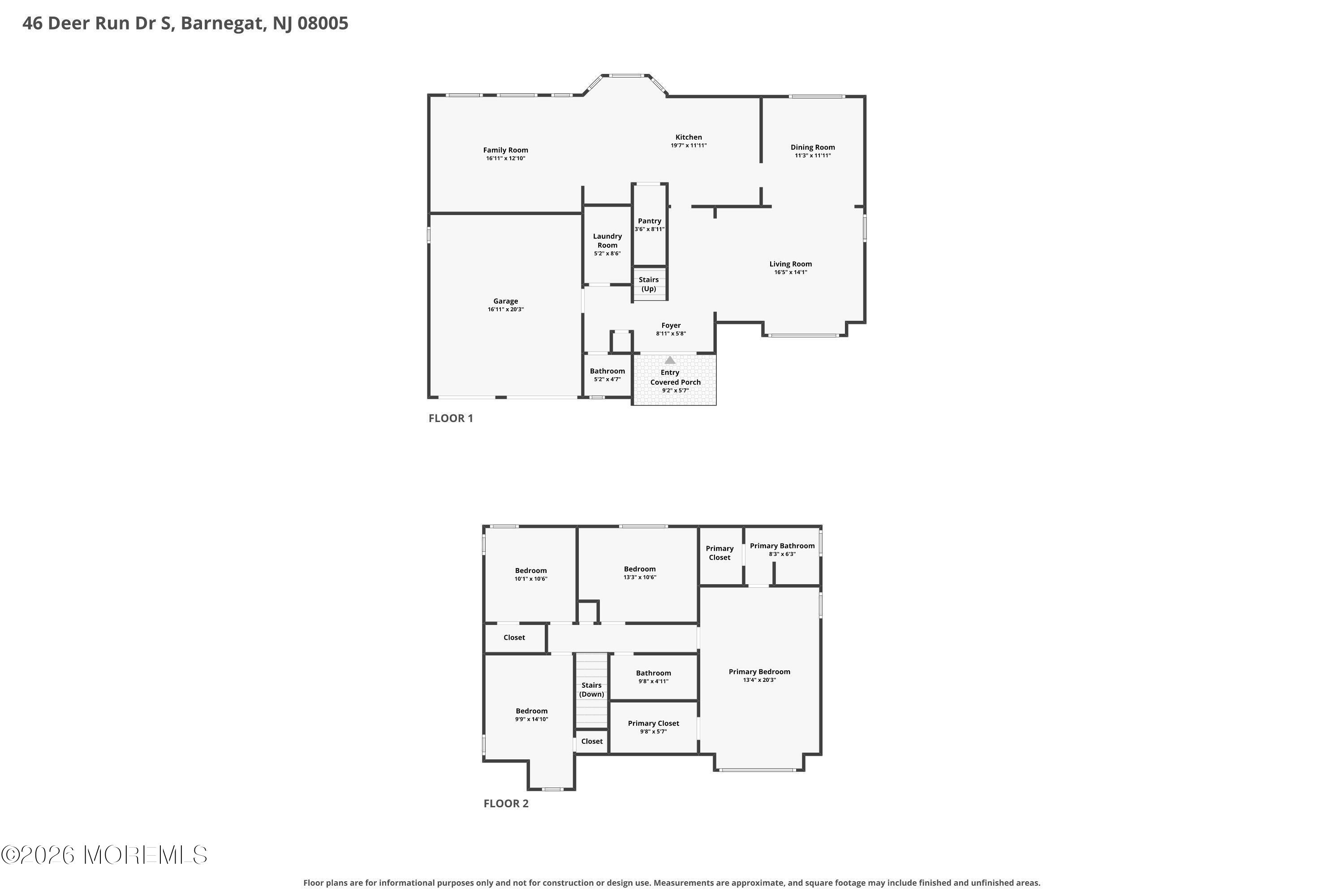 46 Deer Run Drive S Barnegat NJ 08005