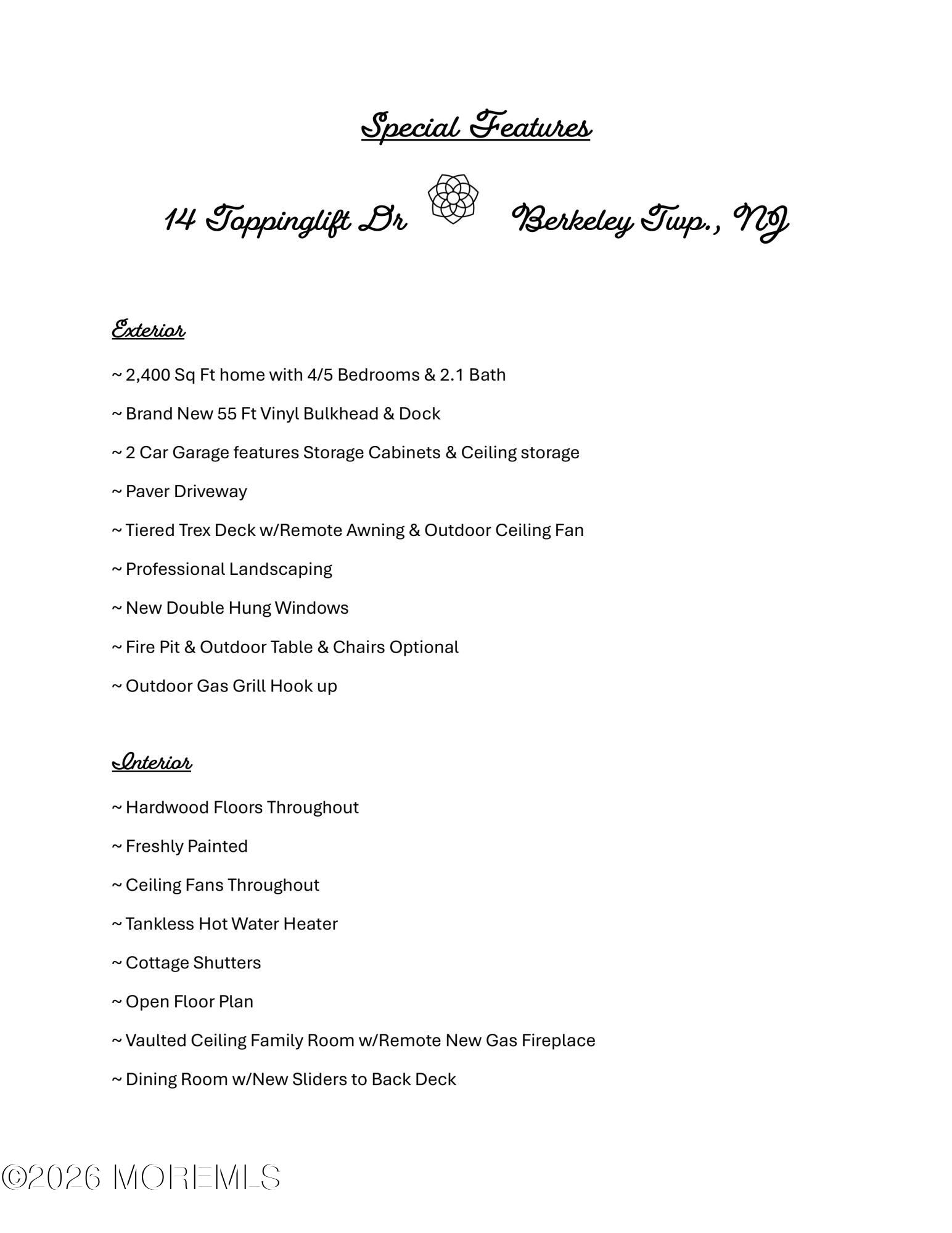 14 Toppinglift Drive Bayville NJ 08721