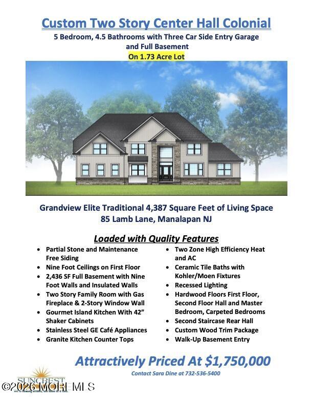 85 Lamb Lane Manalapan NJ 07726