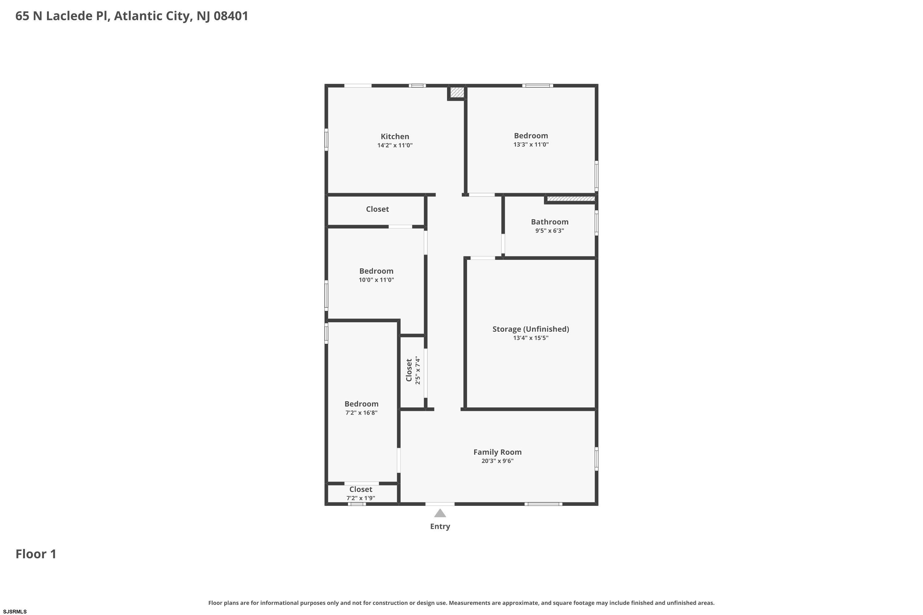 65 N Laclede Place Atlantic City NJ 08401