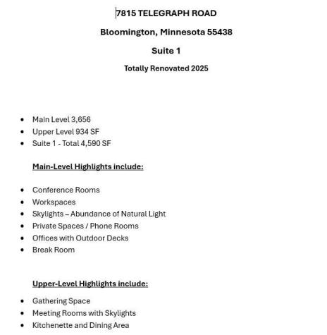 7815 Telegraph Road Bloomington MN 55438